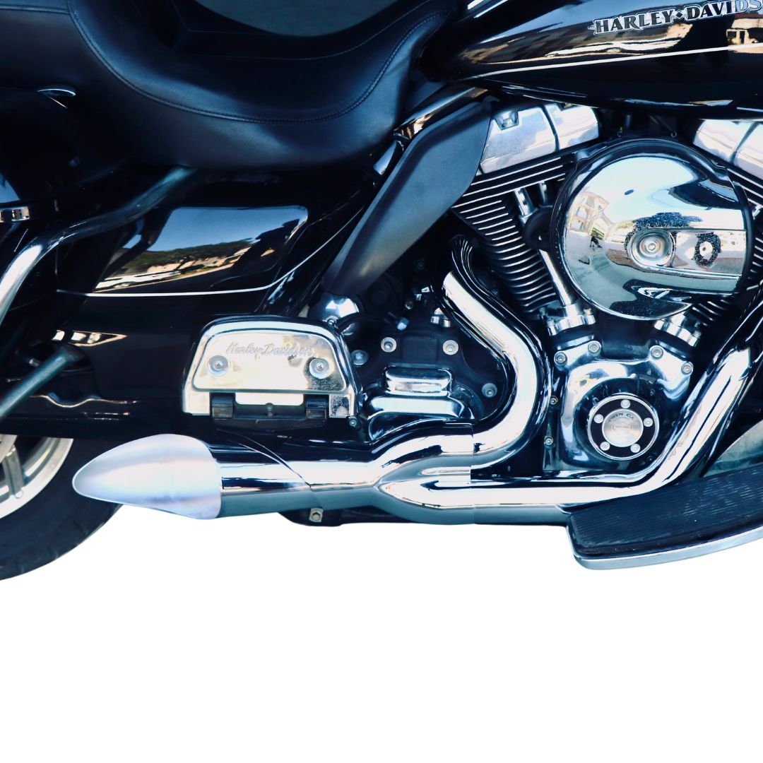 Iron Growl Performance 2 into 1 for Harley Davidson Exhaust Pipes Touring 1995-2016 Models